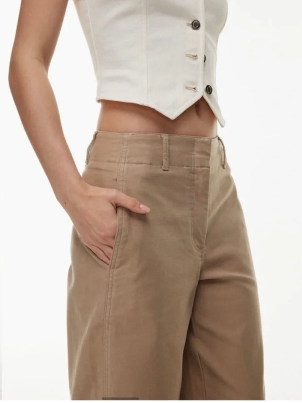 Wilfred Free Ascendant Pant High-waisted utility pants Size 2 - Picture 2 of 11